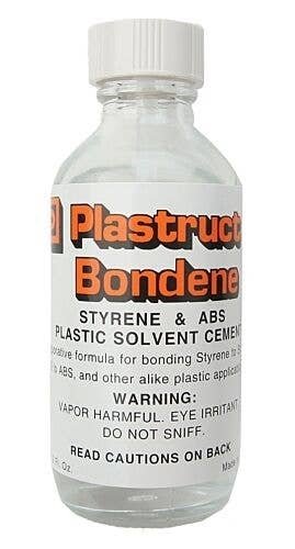 Bondene Plastic Solvent Cement -- 2oz 59.1mL, All Scales, Plastruct Inc 3