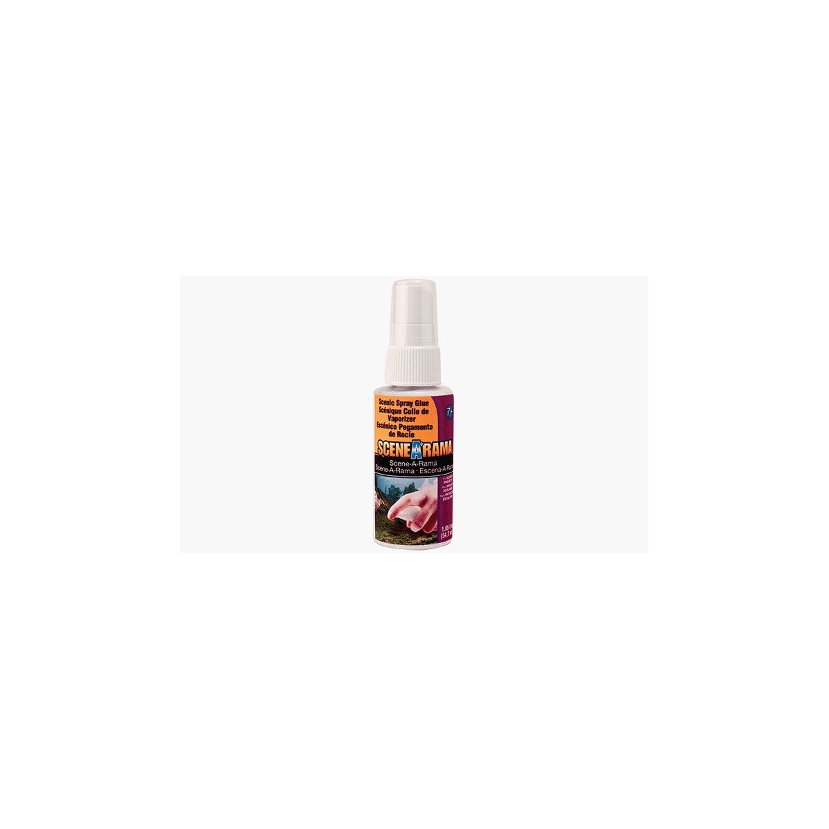 Scene-A-Rama(R) - 1.85oz 54.7mL -- Spray Glue, All Scales, Woodland Scenics 4192