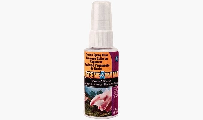 Scene-A-Rama(R) - 1.85oz 54.7mL -- Spray Glue, All Scales, Woodland Scenics 4192