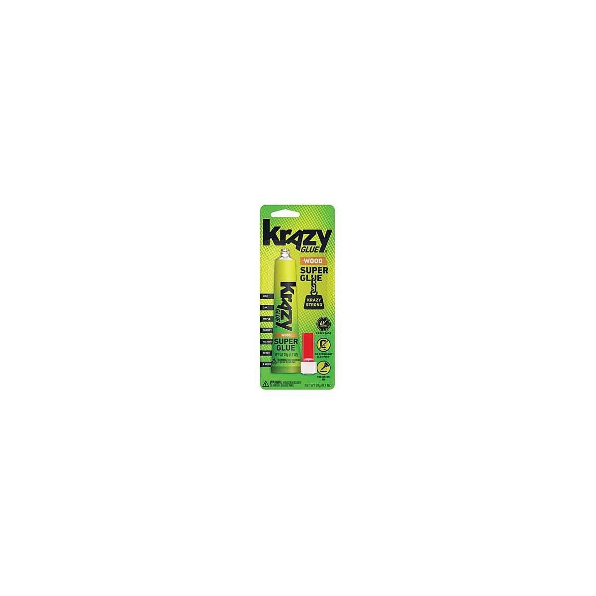 Fast Dry Wood Glue - Krazy Glue -- .7oz 20g, All Scales, X-Acto 2080115