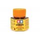 Liquid Plastic Cement with Brush Cap -- 2/3oz 20mL, All Scales, Tamiya Paints 87012