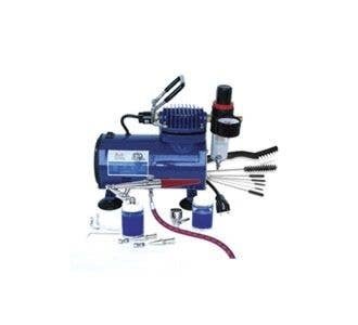 Airbrush w/Compressor -- H-Set/D500SR/AC-7, All Scales, Paasche Airbrush Company H100D