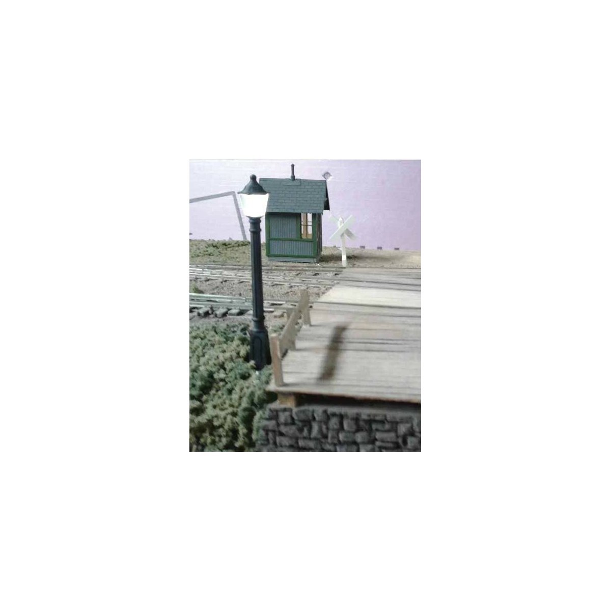 DVSL302 Fiber-Lit Carriage Street Lamps -- pkg(2), O, Dwarvin SL302