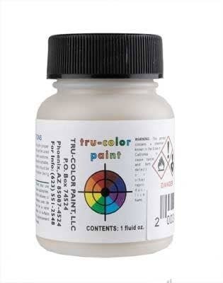 Military Acrylic Colors - High Adhesion for 3-D Prints - 1oz 29.6ml -- Champagne Off-Whit, All Scales, Tru-Color Paint 1509