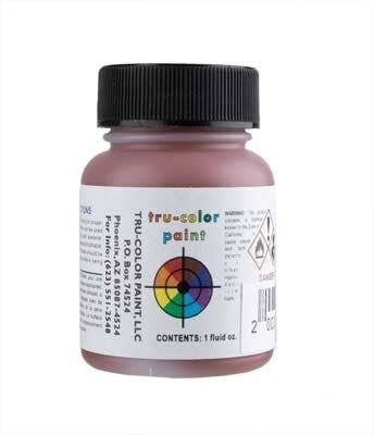 Military Acrylic Colors - High Adhesion for 3-D Prints - 1oz 29.6ml -- Red-Brown, All Scales, Tru-Color Paint 1513