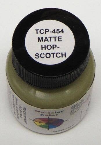 Sprayable Matte Paints - 1oz 29.6ml -- Exterior Wall - Hopscotch, All Scales, Tru-Color Paint 454