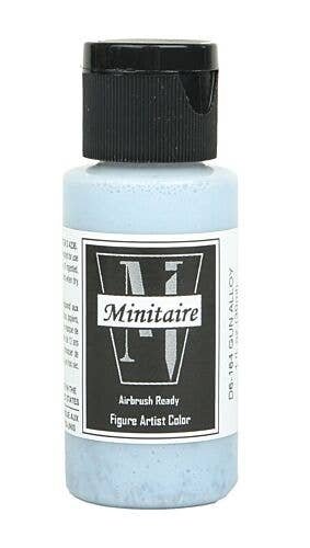 Acrylic Airbrush-Ready Color - Minitaire -- Metallic Gun Alloy - 1oz 29.6mL, All Scales, Badger Air Brush Co D6164