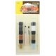 Patina Pigment Set pkg(6) -- Includes 6 10g Bottles Black, White, Rust, Moss, Sand & Verdig, All Scales, Faller Gmbh 170695