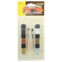 Patina Pigment Set pkg(6) -- Includes 6 10g Bottles Black, White, Rust, Moss, Sand & Verdig, All Scales, Faller Gmbh 170695