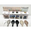Modern Distribution Industry Paint Set -- 6 Flat Colors for Brush Painting, All Scales, Tru-Color Paint 10900
