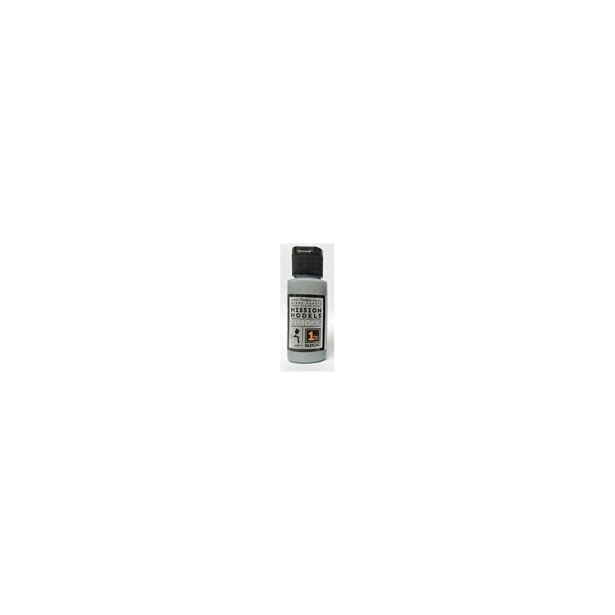 Water-Based Acrylic Paint - 1oz 29.6mL -- MMC-001 Chrome, All Scales, Mission Models C1