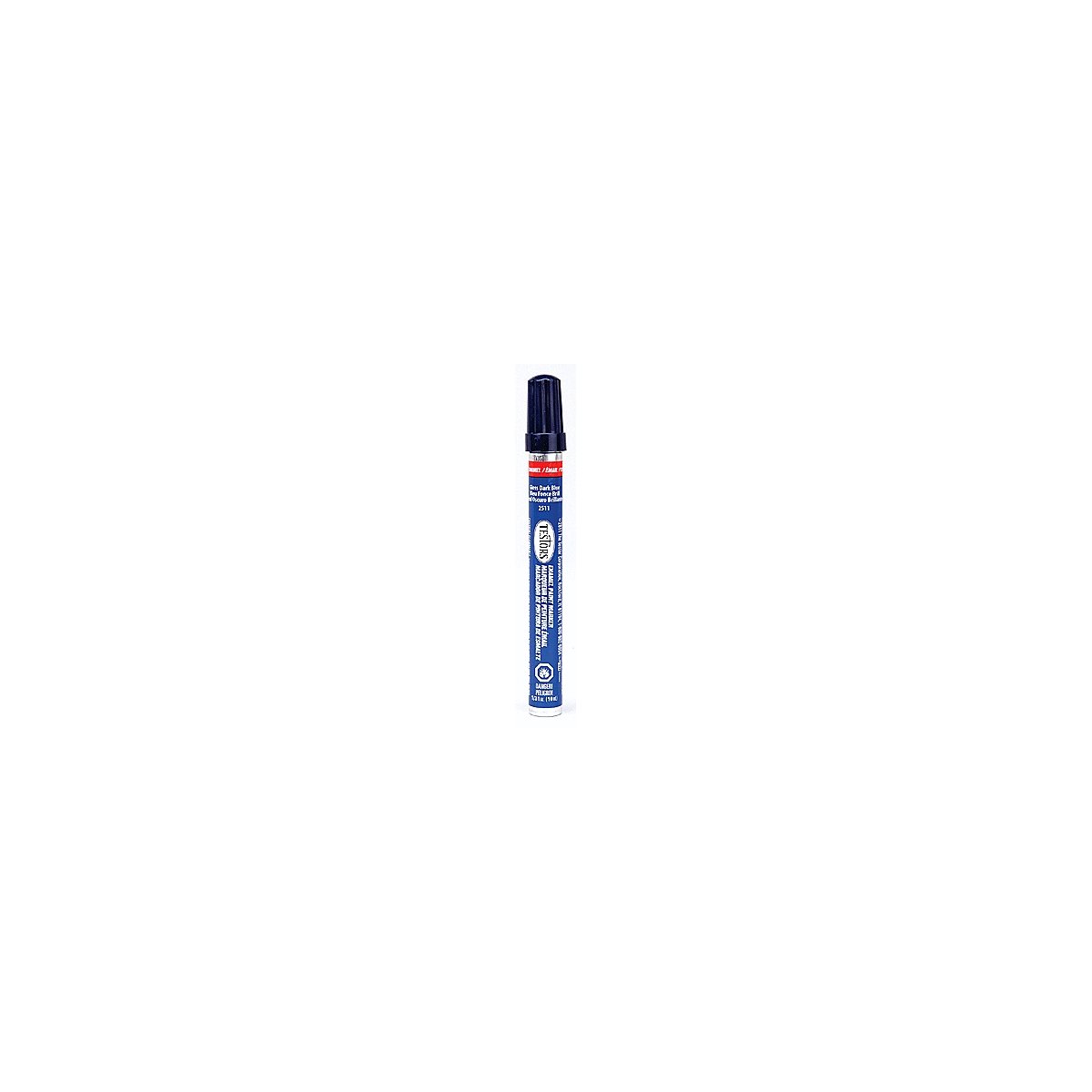 Enamel Paint Markers - 1/3oz 9.9mL -- Dark Blue (Gloss), All Scales, Testor Corp 2511
