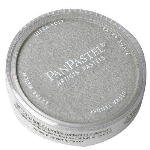 Panpastel Metallic Color Powder -- Silver, All Scales, Pan Pastel 29205