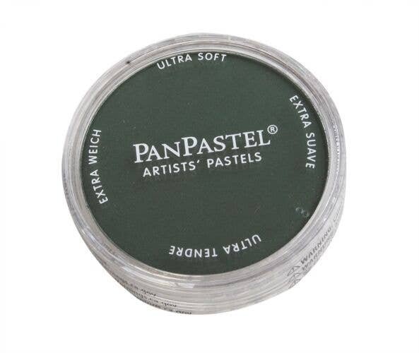 Panpastel Color Powder -- Permanent Green Extra Dark, All Scales, Pan Pastel 26401