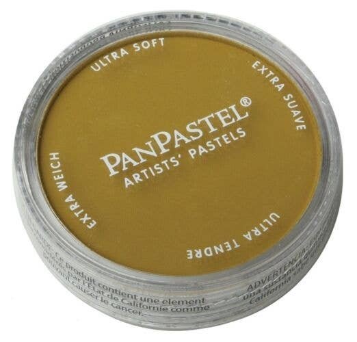 Panpastel Color Powder -- Yellow Ochre Shade, All Scales, Pan Pastel 22703