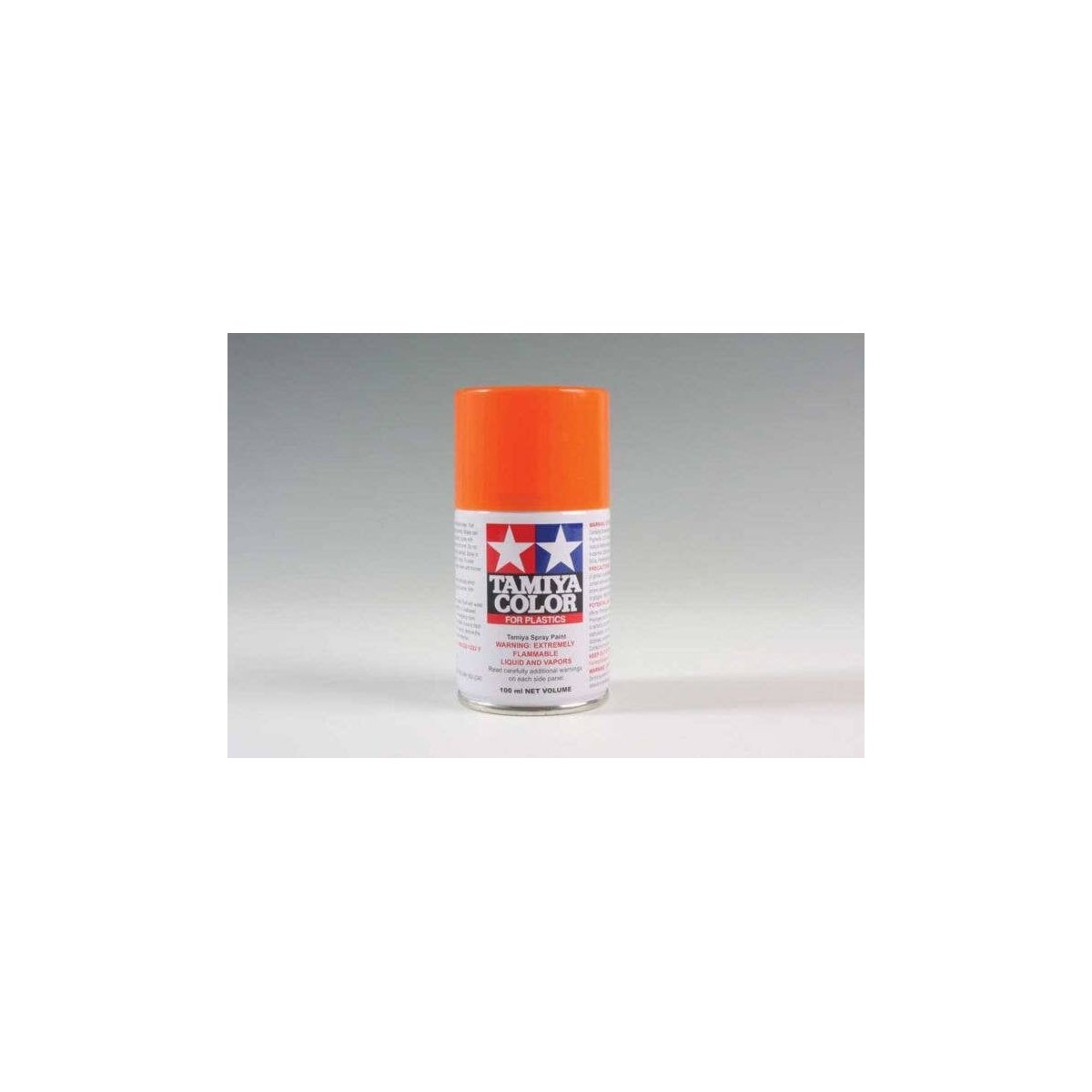 Spray Lacquer for Plastics 3.4oz 100ml Can -- TS-98 Pure Orange, All Scales, Tamiya Paints 85098