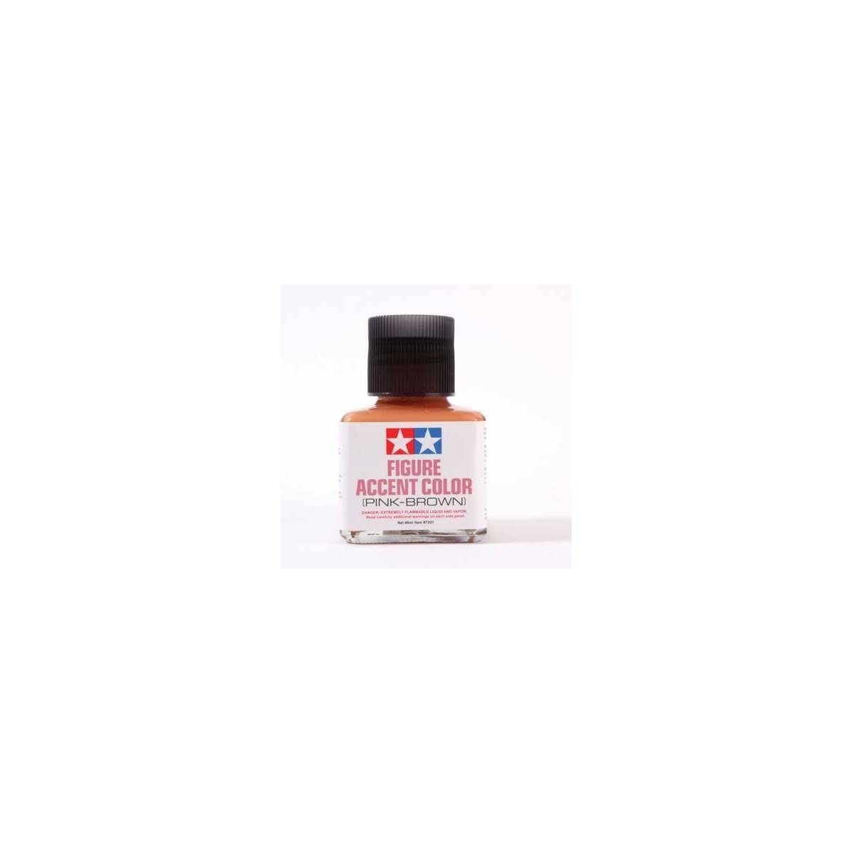 Figure Accent Color Wash 1.35oz 40ml -- Pink-Brown, All Scales, Tamiya Paints 87201