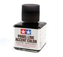 Panel Line Accent Color Wash 1.35oz 40ml -- Dark Brown, All Scales, Tamiya Paints 87140