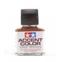 Accent Color Wash 1.35oz 40ml -- Deep Dark Red-Brown, All Scales, Tamiya Paints 87210
