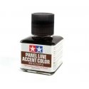 Panel Line Accent Color Wash - 1.35oz 40mL -- Brown, All Scales, Tamiya Paints 87132
