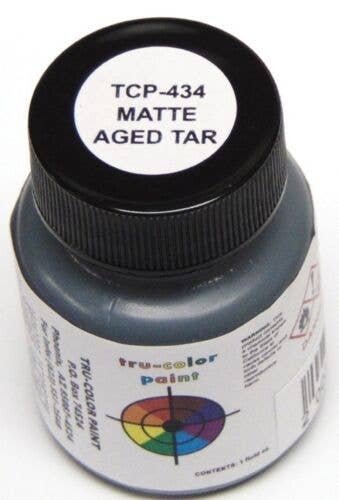 Sprayable Matte Paints - 1oz 29.6mL -- Aged Tar, All Scales, Tru-Color Paint 434