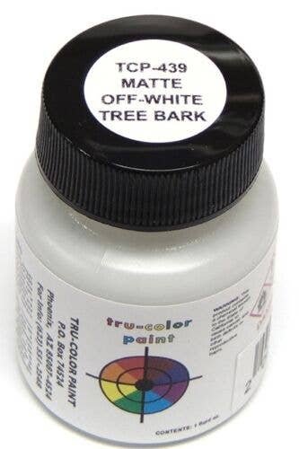 Sprayable Matte Paints - 1oz 29.6mL -- Off-White Tree Bark, All Scales, Tru-Color Paint 439