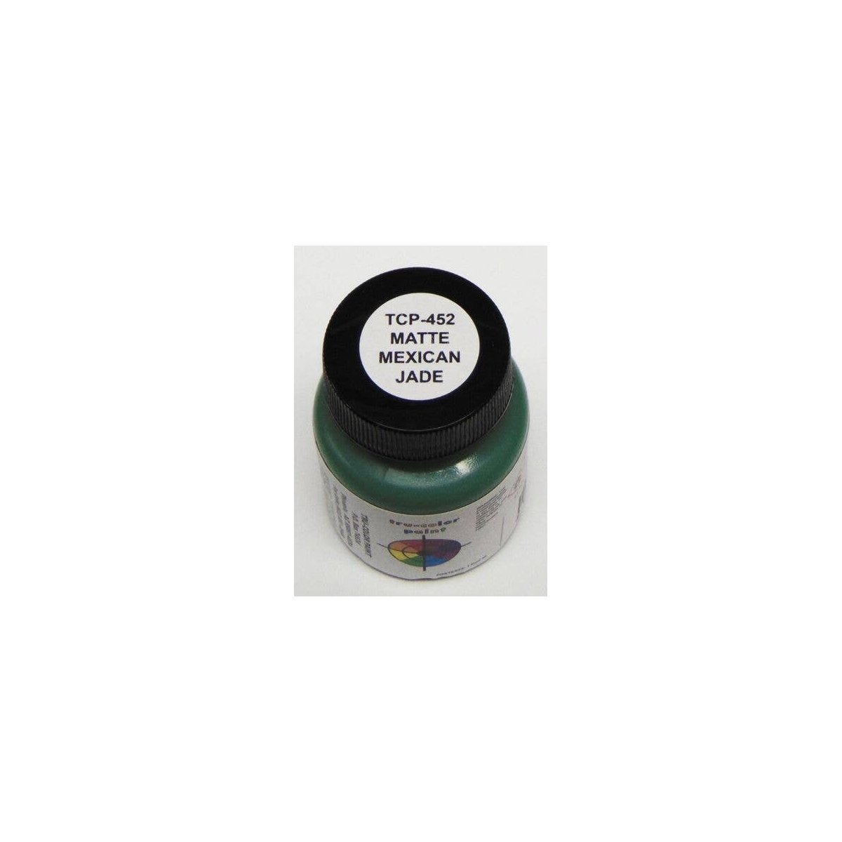Sprayable Matte Paints - 1oz 29.6mL -- Exterior Wall - Mexican Jade, All Scales, Tru-Color Paint 452