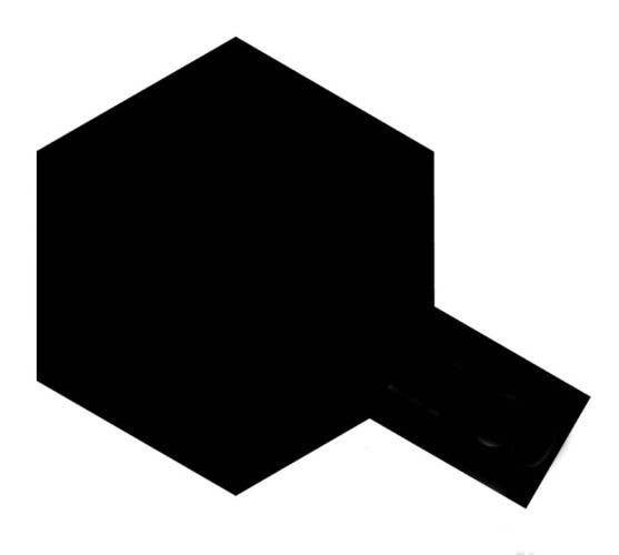 Lacquer Paint 1/3oz 10ml -- LP-60 NATO Black, All Scales, Tamiya Paints 82160