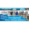 Acrylic Paint Sets - 9 Colors - Each: 1/4oz 7.4mL -- Aircraft Colors, All Scales, Testor Corp 9136