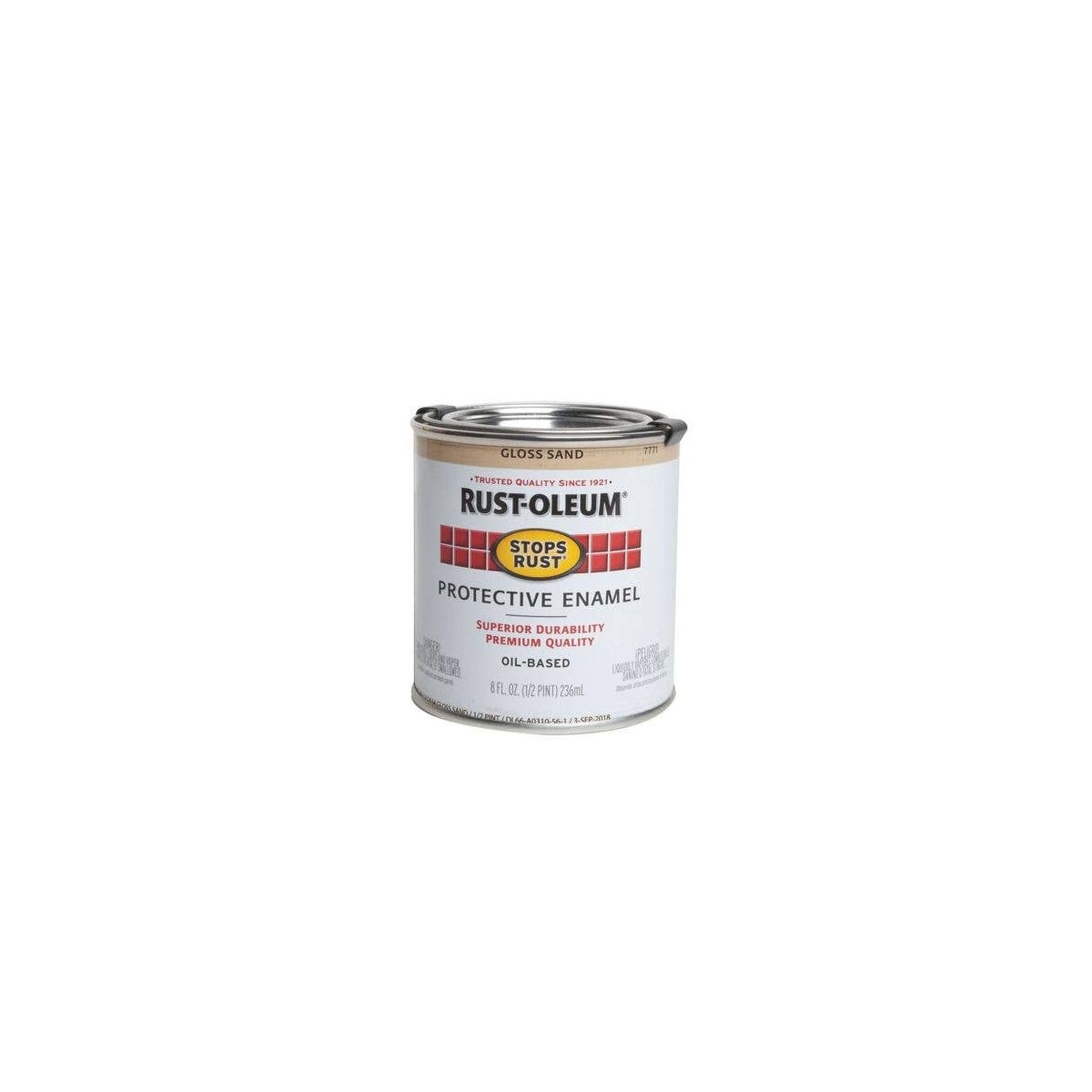 Stops Rust(R) - Spray Paint & Rust Prevention - 8oz 237mL - Can -- Sand, All Scales, Testor Corp 7771730