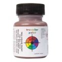Flat Brushable Color Acrylic Paint 1oz 29.6ml -- Native American Flesh, All Scales, Tru-Color Paint 865