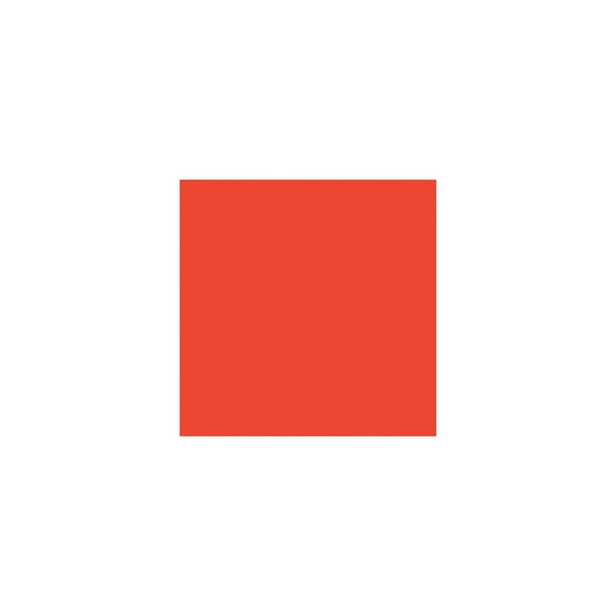 Flat Brushable Color Acrylic Paints - 1oz 29.6mL -- Orange, All Scales, Tru-Color Paint 814