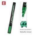 Super Metallic Color Paint Marker -- Metallic Green, All Scales, DSPIAE MKA05