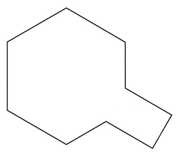 Lacquer Paint 1/3oz 10ml -- LP-23 Flat Clear, All Scales, Tamiya Paints 82123