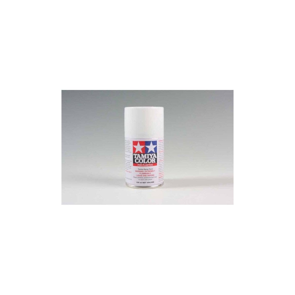 Spray Lacquer for Plastics 3.4oz 100ml Can -- TS-101 Base White, All Scales, Tamiya Paints 85101