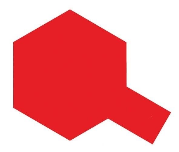 Lacquer Paint 1/3oz 10ml -- LP-7 Pure Red, All Scales, Tamiya Paints 82107