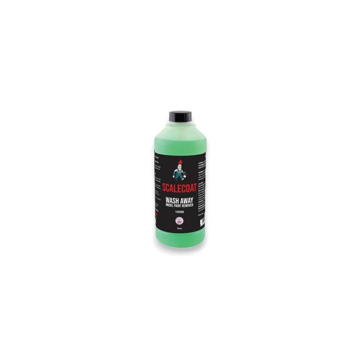 Paint Stripper/Remover for Plastics -- 16oz 473mL Bottle, All Scales, Scalecoat Model Paint 10568