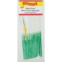 Nano Brush Bulk Pack -- Short Tip (green) pkg(100), All Scales, Profile Accessories Inc. N934001B