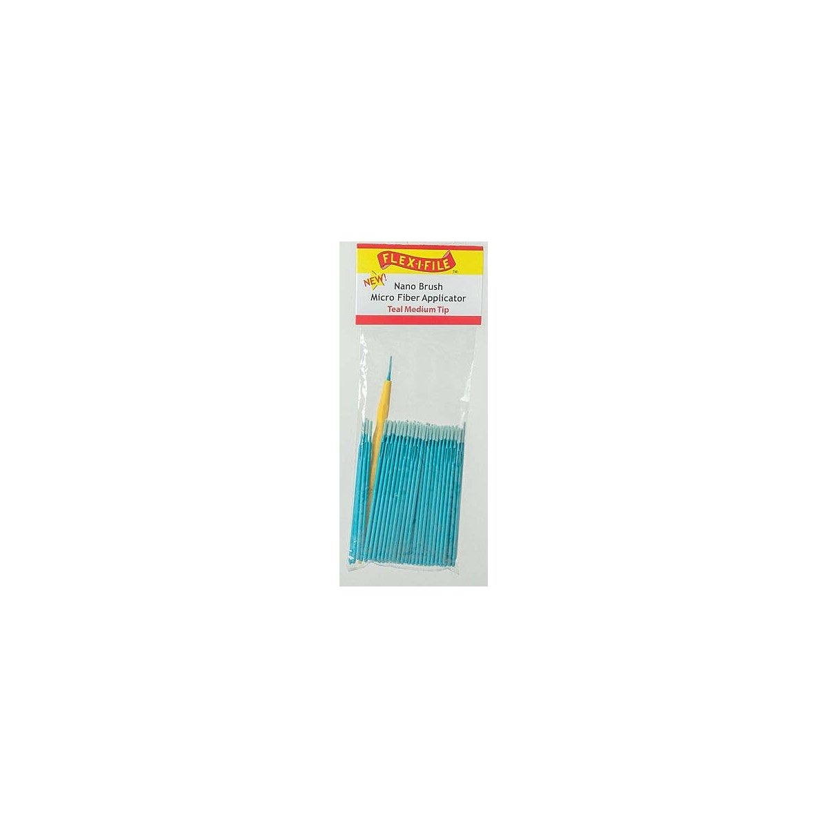 Nano Brush Bulk Pack -- Medium Tip (teal) pkg(100), All Scales, Profile Accessories Inc. N935004B