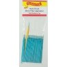 Nano Brush Bulk Pack -- Medium Tip (teal) pkg(100), All Scales, Profile Accessories Inc. N935004B