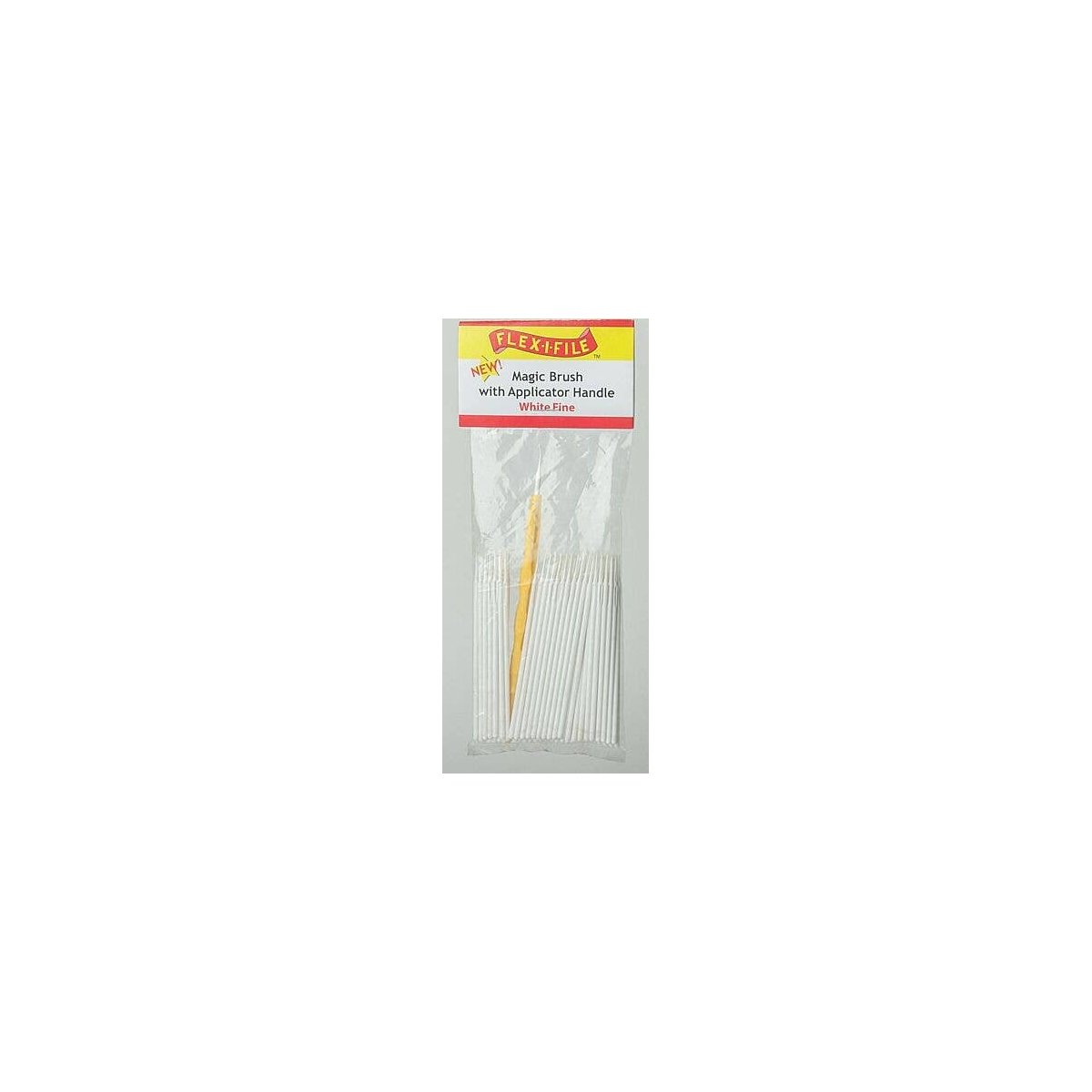 Magic Brush Bulk Pack -- Fine (white) pkg(100), All Scales, Profile Accessories Inc. M930001B