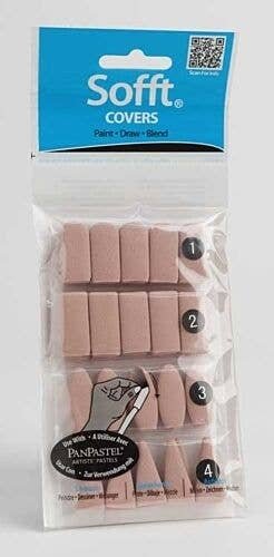 Panpastel Sofft Covers -- Mixed Pack - 40 Pieces, All Scales, Pan Pastel 62100