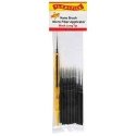 Nano Brush -- Long Tip & 1 Applicator Handle/Holder (black) pkg(24), All Scales, Profile Accessories Inc. N934002