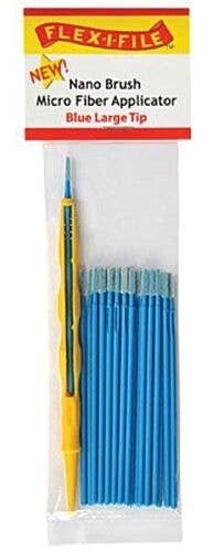 Nano Brush -- Large Tip & 1 Applicator Handle/Holder (blue) pkg(24), All Scales, Profile Accessories Inc. N930005