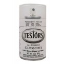 Glosscote Clear Finish -- 3oz 88.7mL Spray Can, All Scales, Testor Corp 1261