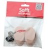 Panpastel Sofft Art Sponges -- Angle Slice - Round pkg(2), All Scales, Pan Pastel 61030