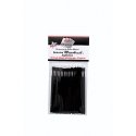 Ultrabrush Applicator Brush - Microbrush(R) -- Black pkg(25), All Scales, Profile Accessories Inc. 1300