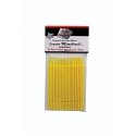 Fine Applicator Brush - Microbrush(R) -- Yellow pkg(25), All Scales, Profile Accessories Inc. 1301