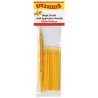 Magic Brush -- Medium & 1 Applicator Handle/Holder (yellow) pkg(18), All Scales, Profile Accessories Inc. M929005