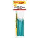 Magic Brush -- Large & 1 Applicator Handle/Holder (teal) pkg(18), All Scales, Profile Accessories Inc. M930004